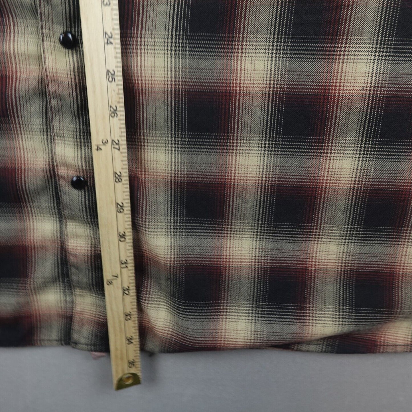 Dixxon Flannel Shirt Men 5XL Pearl Snap Plaid Moreno Long Sleeves Biker Outdoors