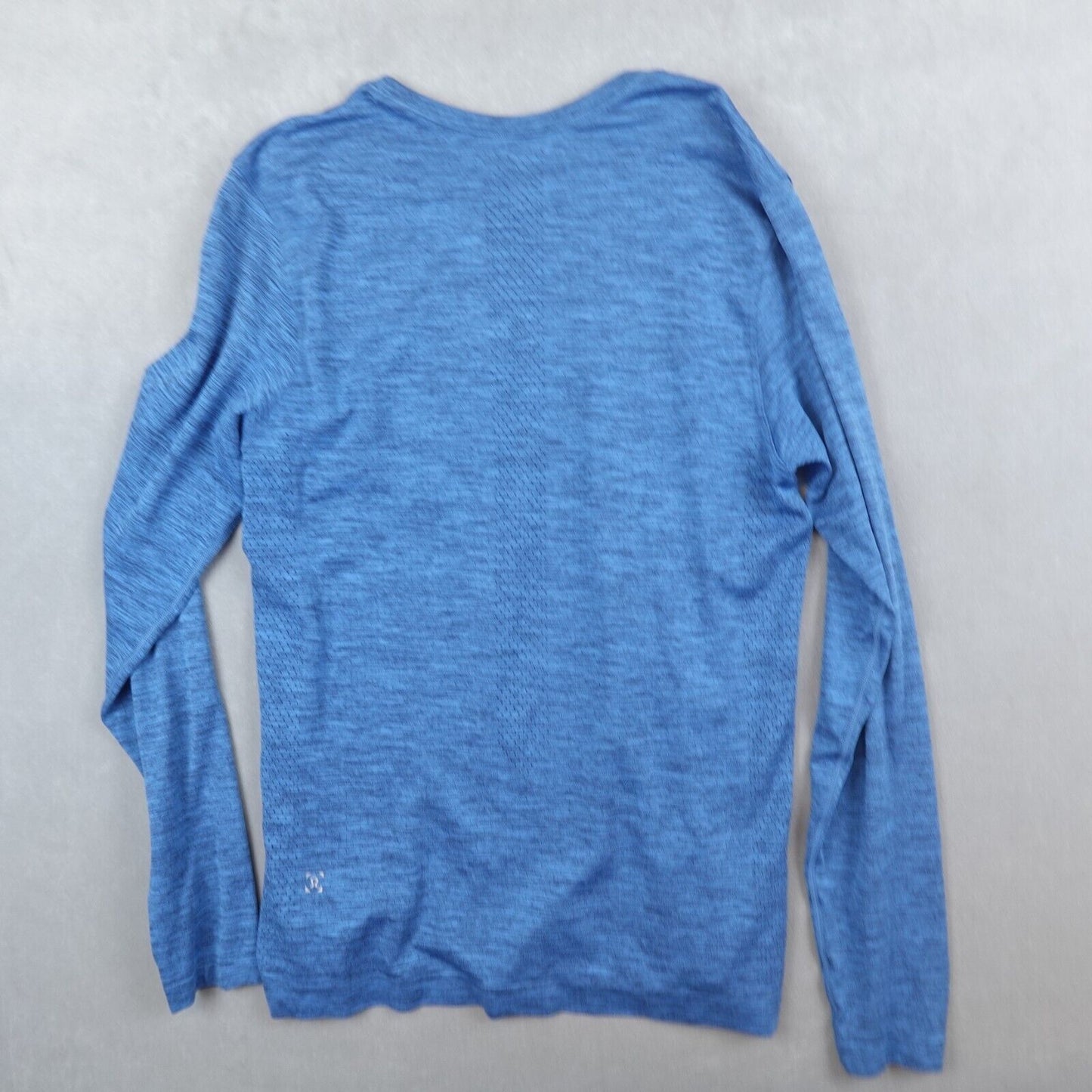 Lululemon Shirt Mens Small Blue Metal Vent Tech Long Sleeve Stretch