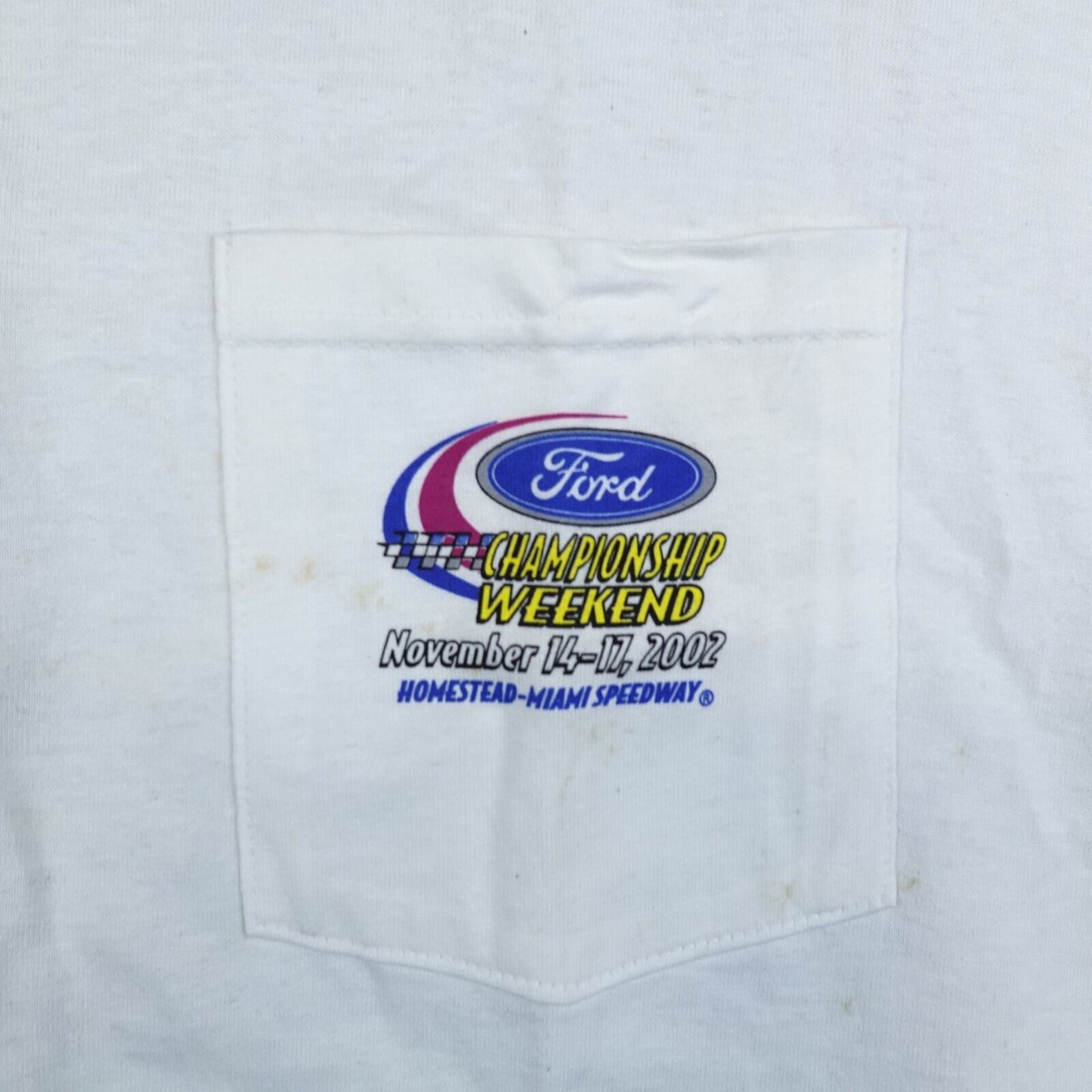 FORD Championship T Shirt Mens XXL Triple Header Miami Homestead Vintage 00s Y2K