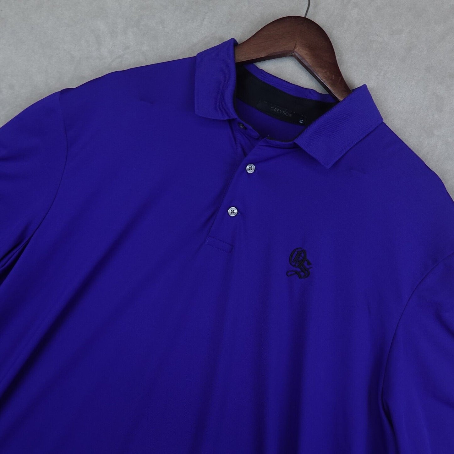 Greyson Polo Shirt Mens XL Short Sleeve Stretch Golf Club Logo