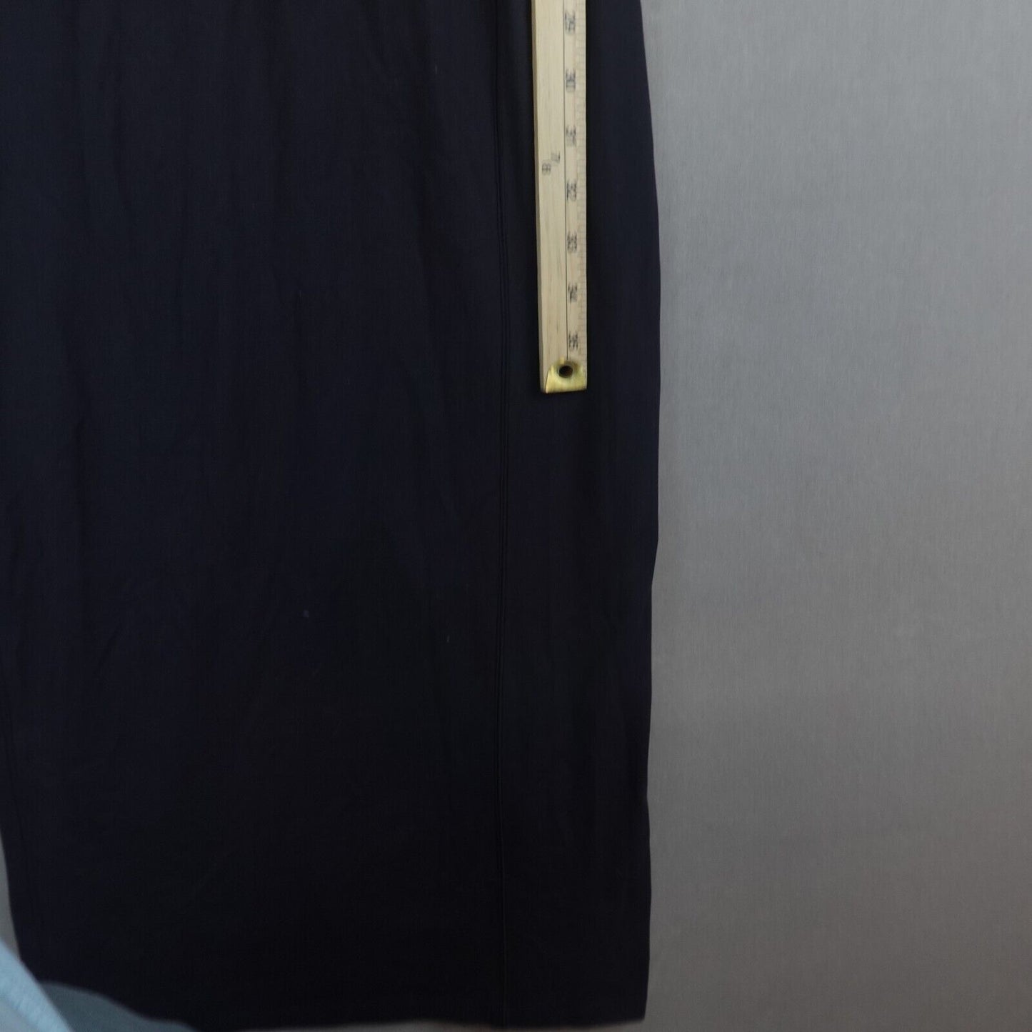 Lululemon Maxi Dress Size XS? Black Stretch Casual Slit Back