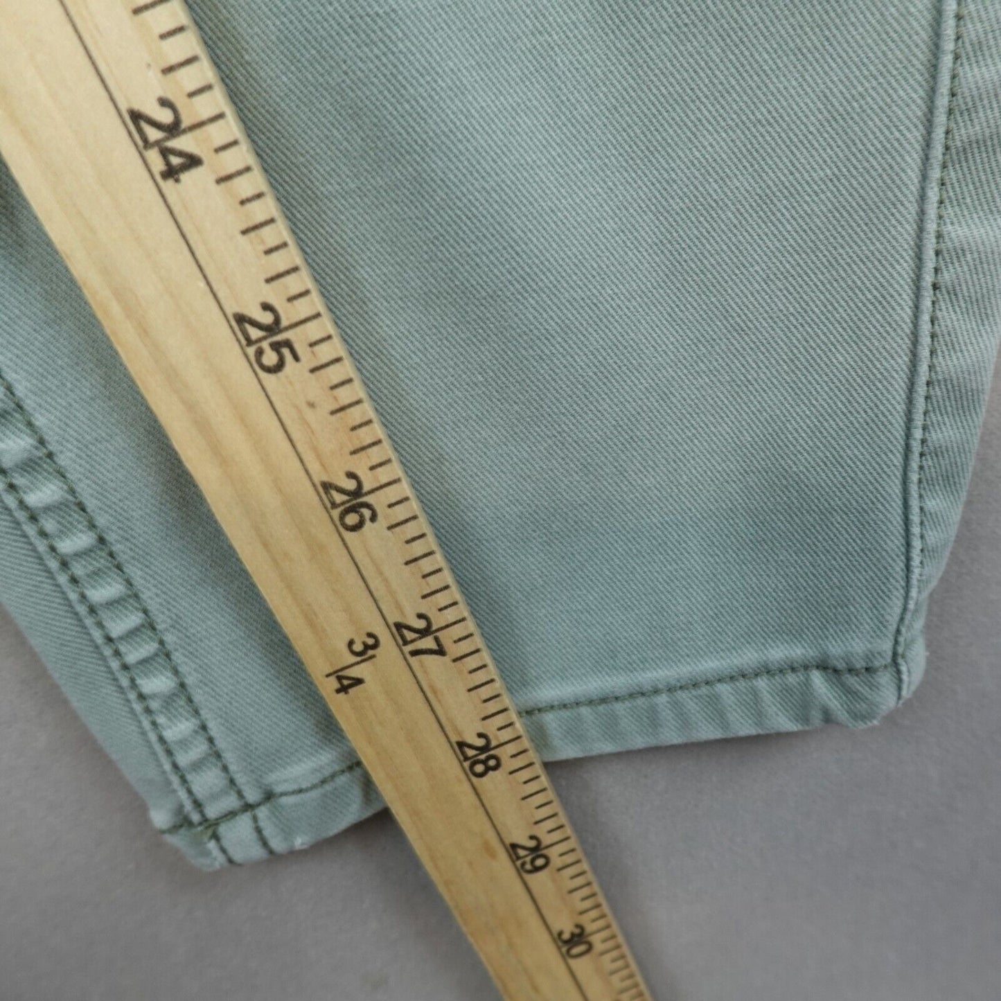 Spanx Pants Stretch Twill Cargo Jogger Pull On Size 1X Plus Green Ankle