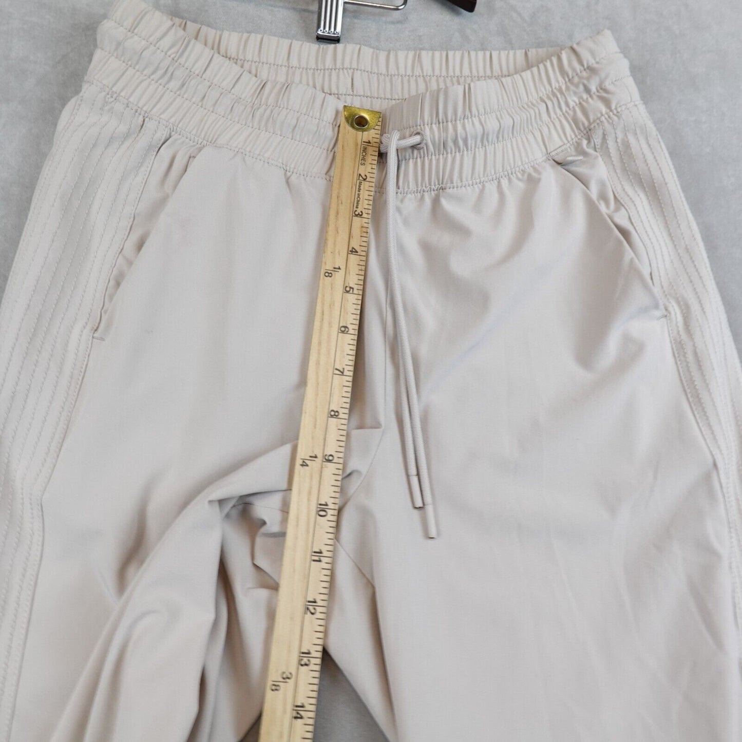 Athleta Avenue Wide Leg Crop Pants Women Size 6 Ankle Active Athetlic Drawstring