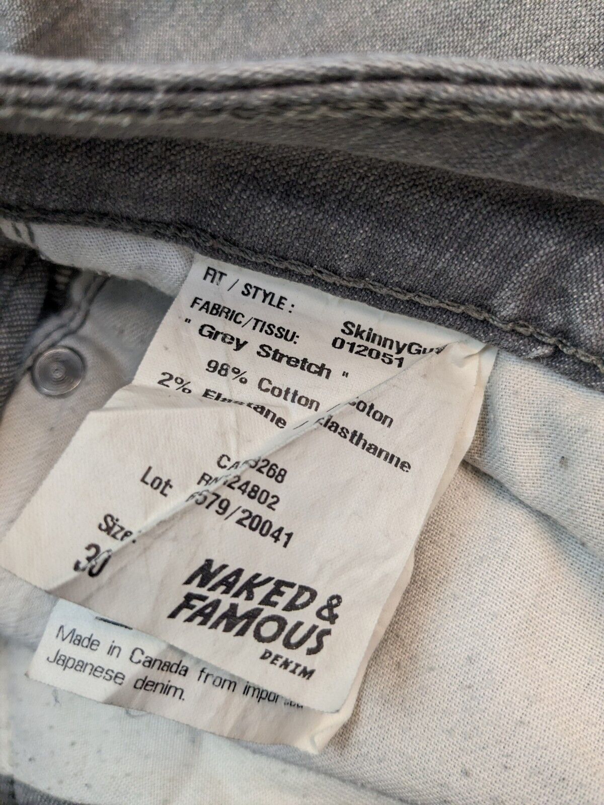 Naked & Famous Denim Jeans