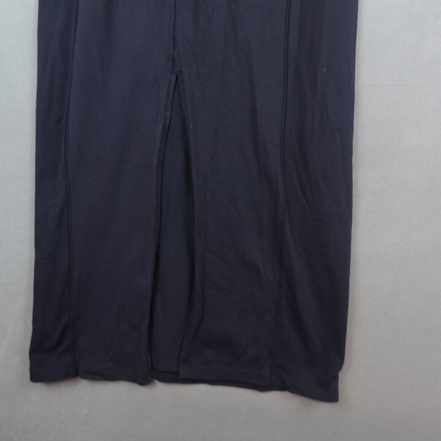 Lululemon Maxi Dress Size XS? Black Stretch Casual Slit Back