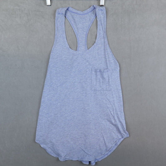 Lululemon Tank Top Size 2 Blue Workout Racerback