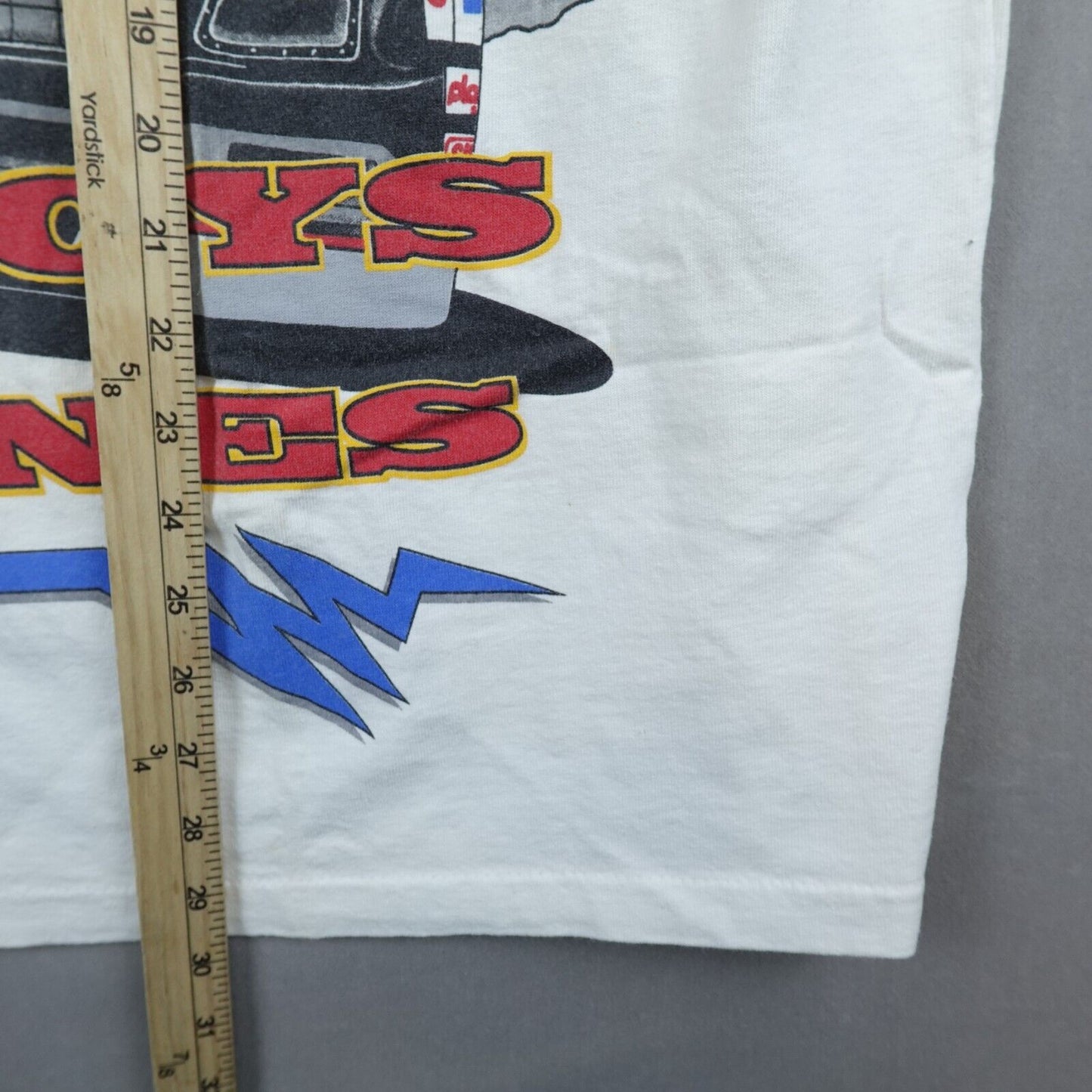 VTG ‘94 Dale Earnhardt Cowboys and Engines Racing T-Shirt XXL USA Single Stitch