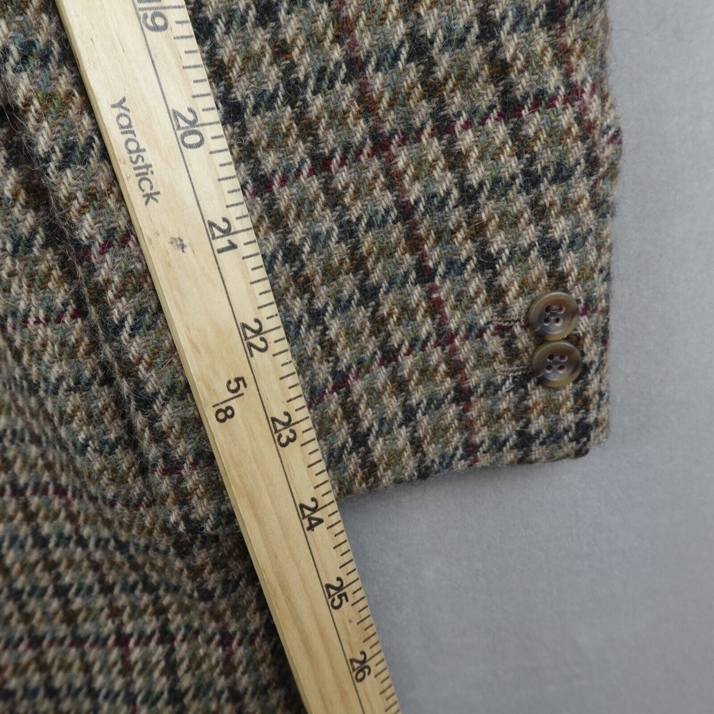 VTG Kevin & Howlin Donegal Tweed Blazer Men 46 Mohair Wool Cashmere Coat Jacket