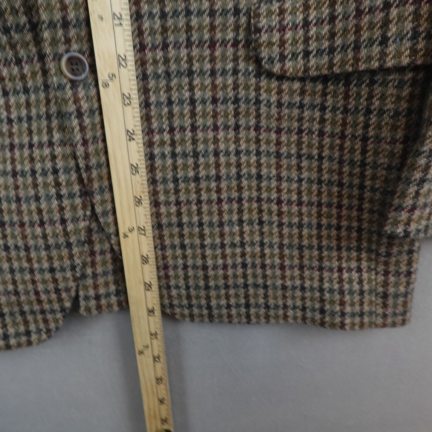 VTG Kevin & Howlin Donegal Tweed Blazer Men 46 Mohair Wool Cashmere Coat Jacket