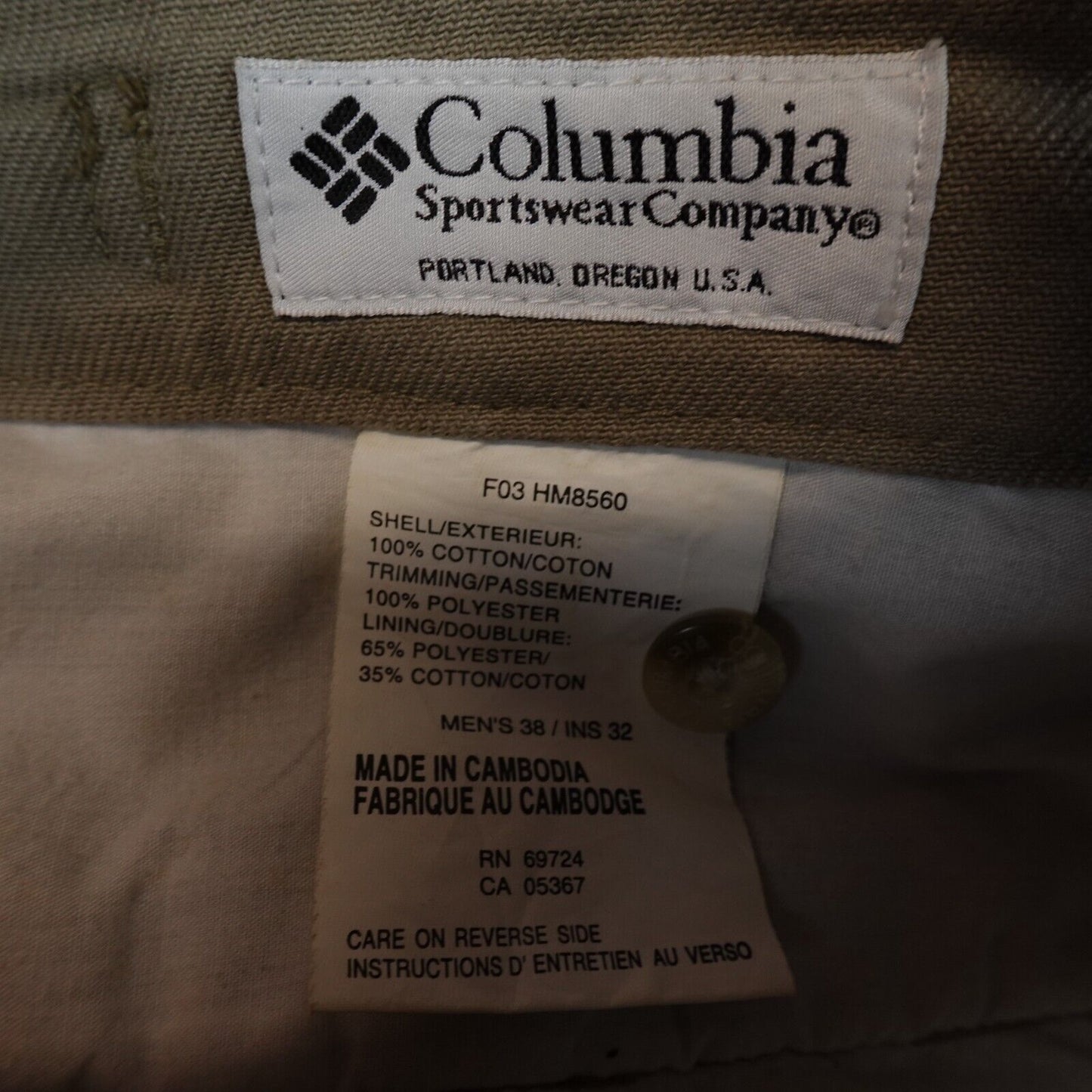 Columbia Pants