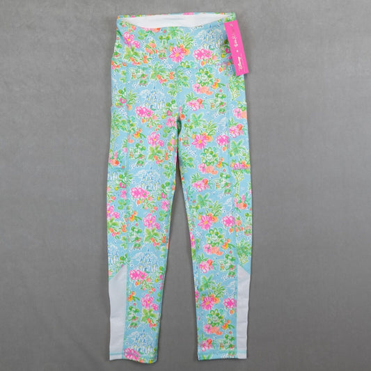 NWT Lilly Pulitzer x Disney Leggings Size XS Lilly Loves Disney Weekender Mickey