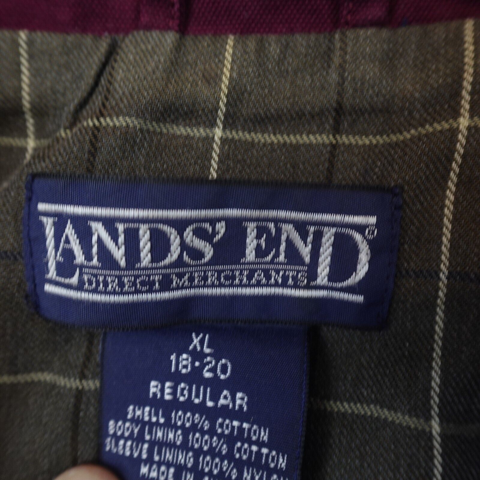 Lands' End Coats, Jackets & Vests