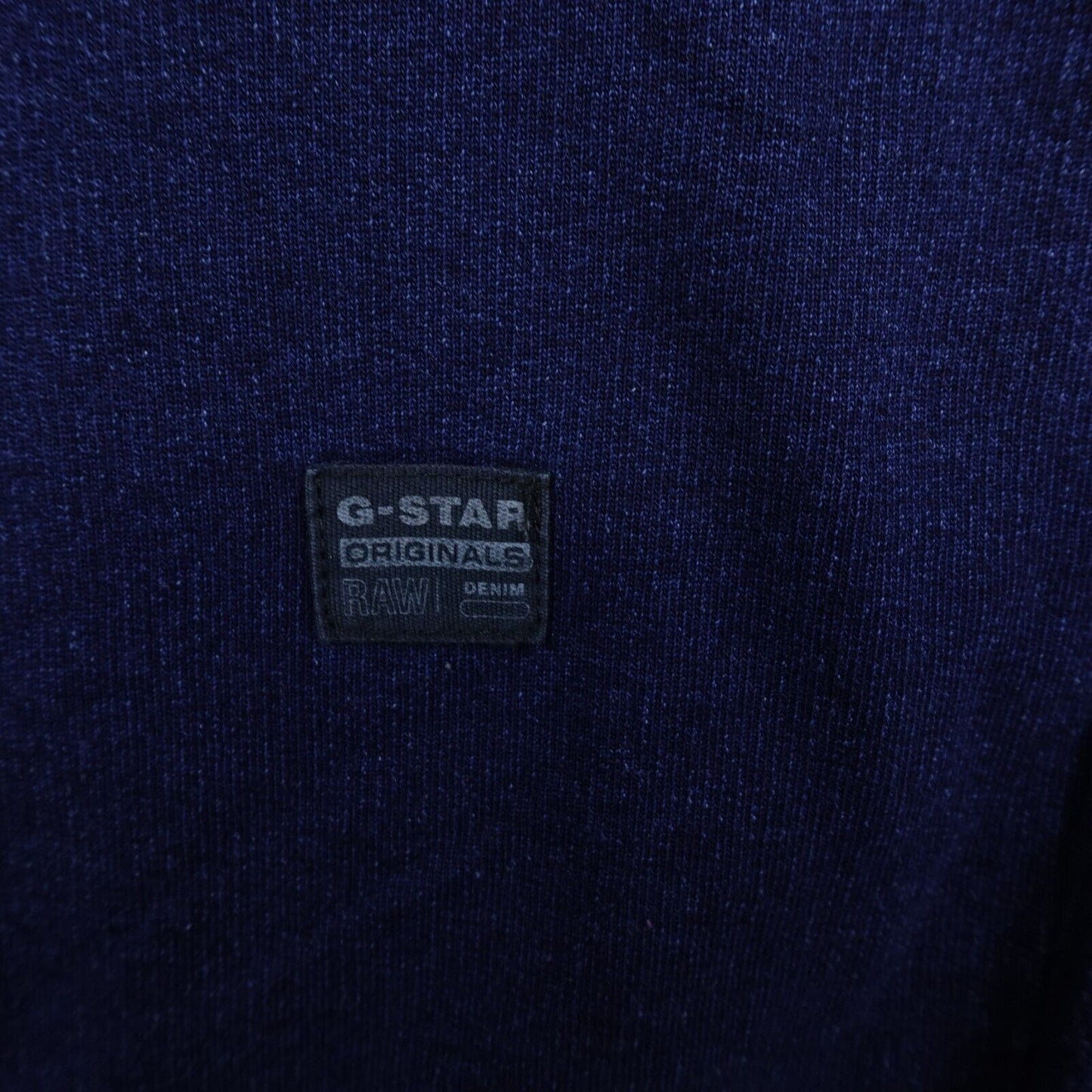 G STAR RAW Sweater Shawl Blue Long Sleeve Jumper Aero Size XL