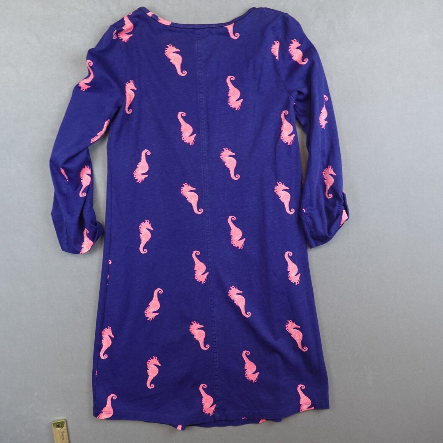 Lilly Pulitzer Ocean Ridge Dress Size XS Horsin' Around Resort Navy Size XS