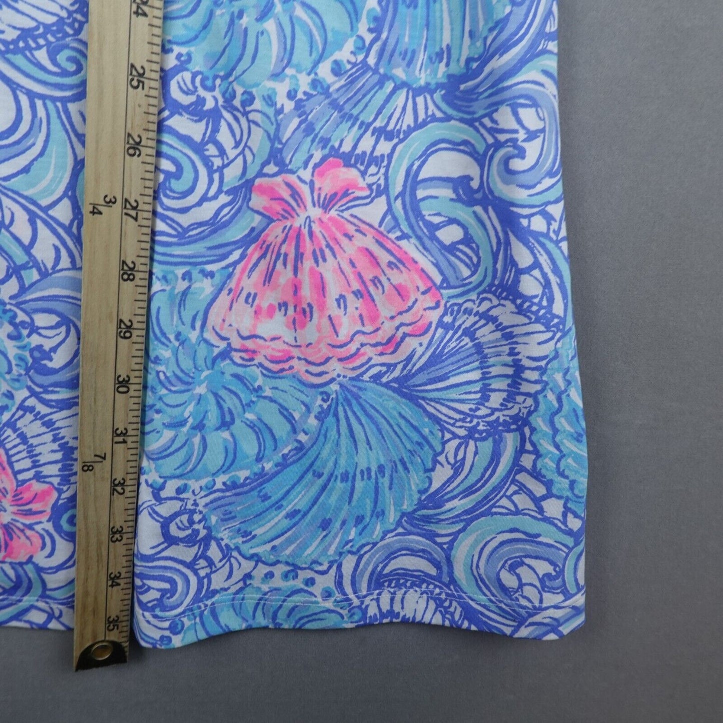 Lilly Pulitzer Kristen Dress Womens Size Small Blue Haven Raising Shells Swing