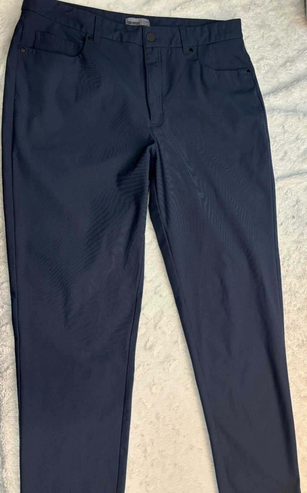 VRST Commuter Pants Mens 34x31 Athletic Fit Blue Active Stretch