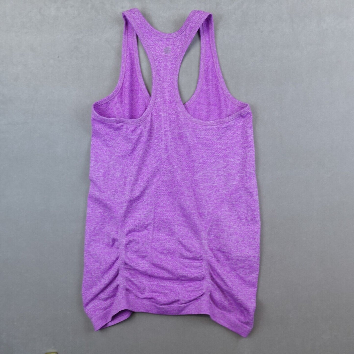 Athleta Fastest Track Tank Top Ruch Top Women Large Stretch Tee