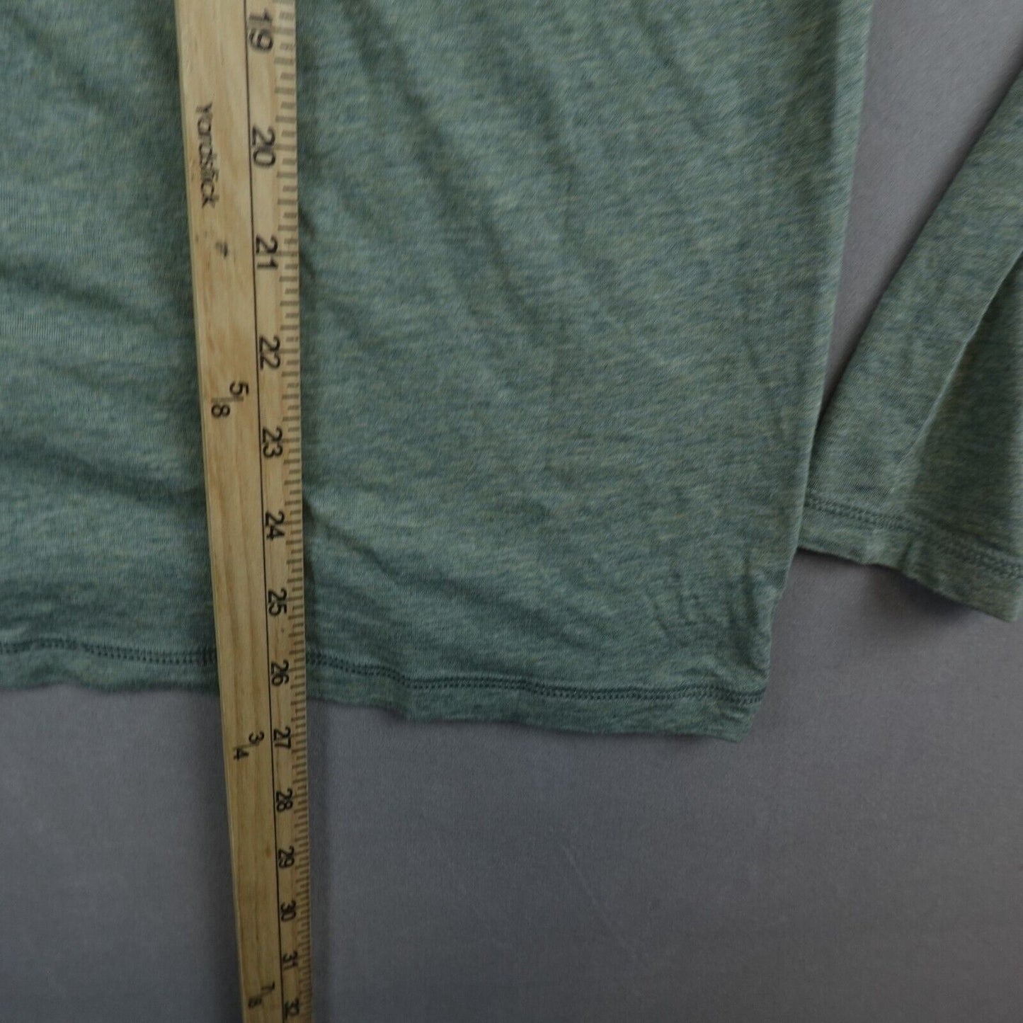 Tasc Bamboo Hoodie Pullover Sweatshirt Mens Small Green Lightweight Performance