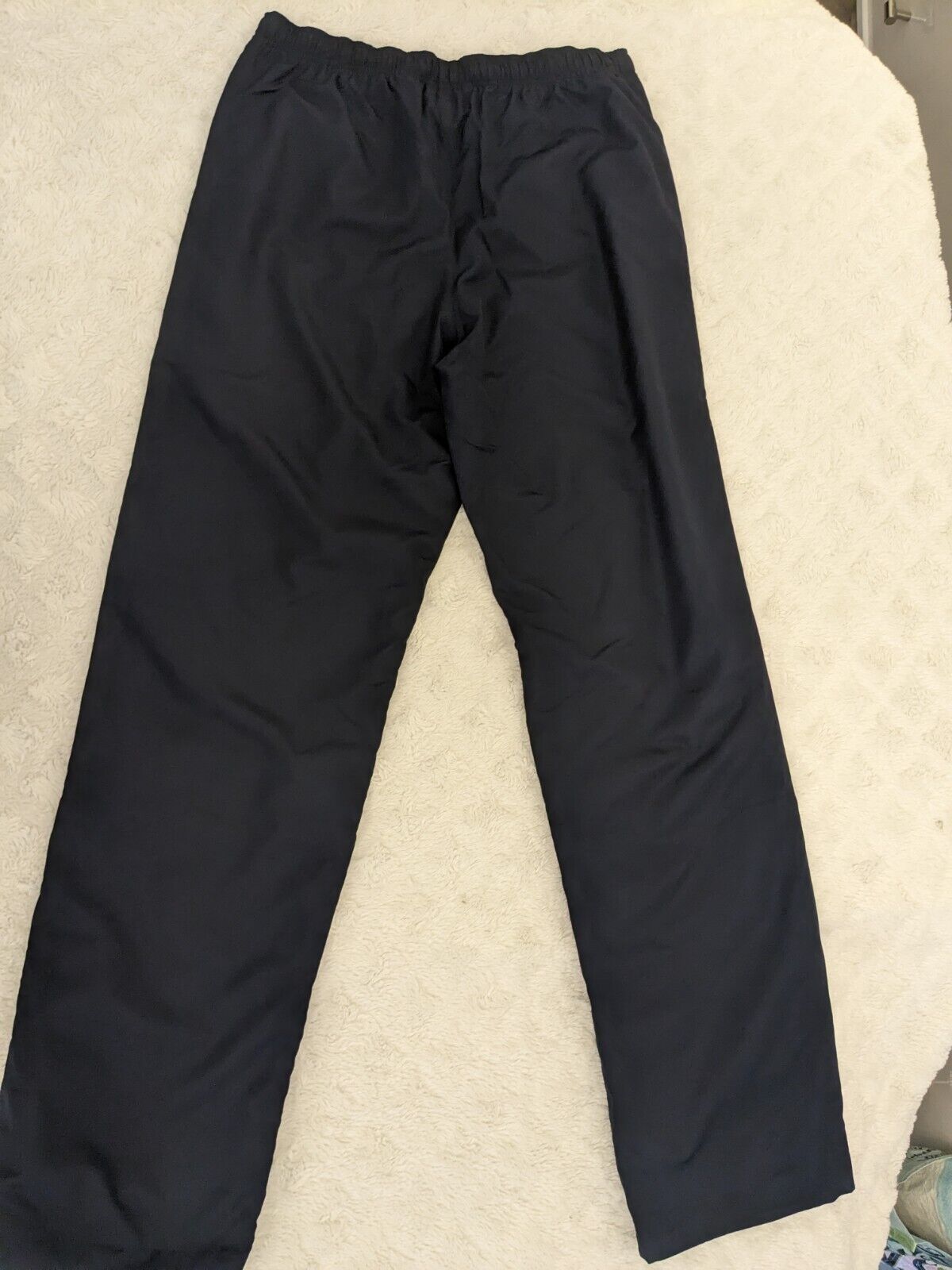 NWT Lacoste Jogger Mens 30 x 32 Sport Navy Blue Lined Pants Big Croc Logo XS New