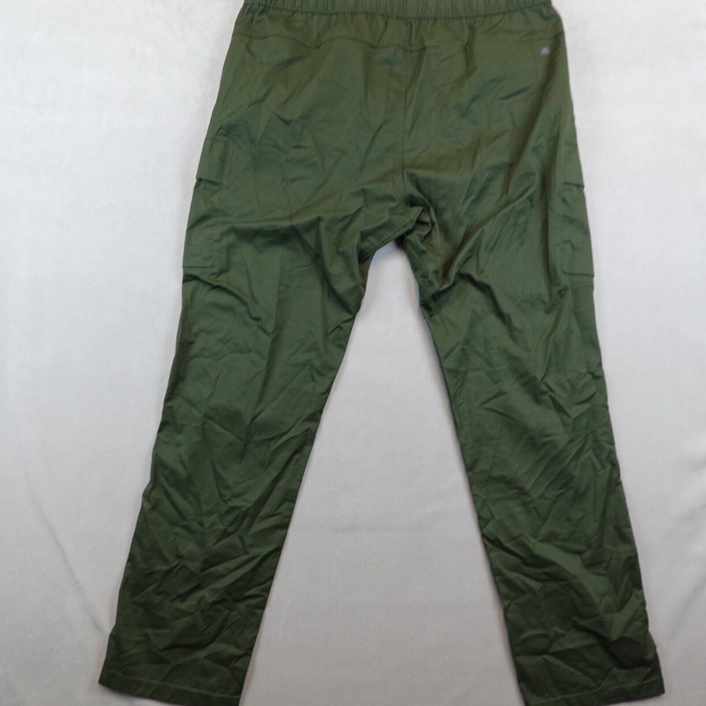 01.ALGO Performance Pants Cargo Mens 37x31 OG Green Stretch Water Repellent