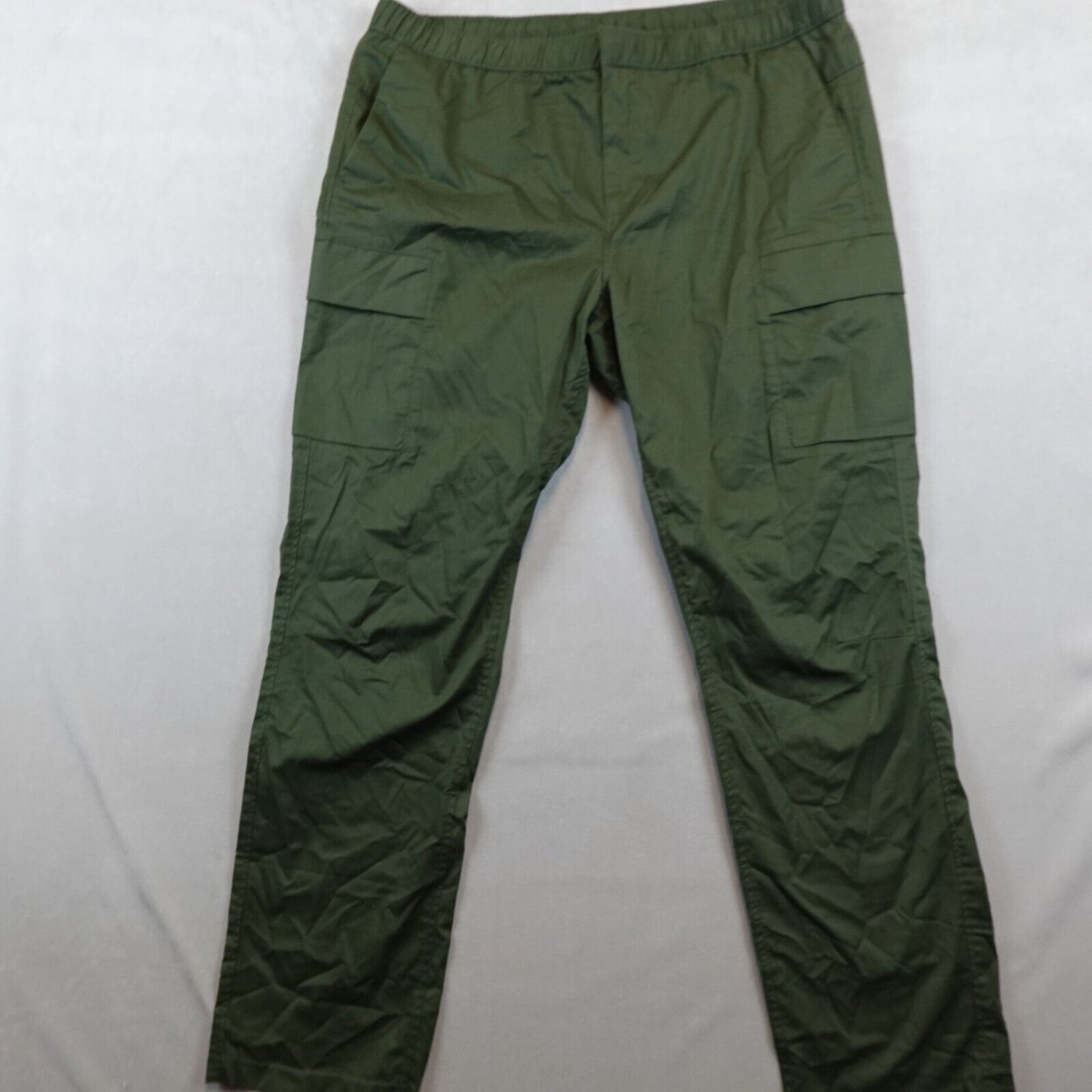 01.ALGO Performance Pants Cargo Mens 37x31 OG Green Stretch Water Repellent