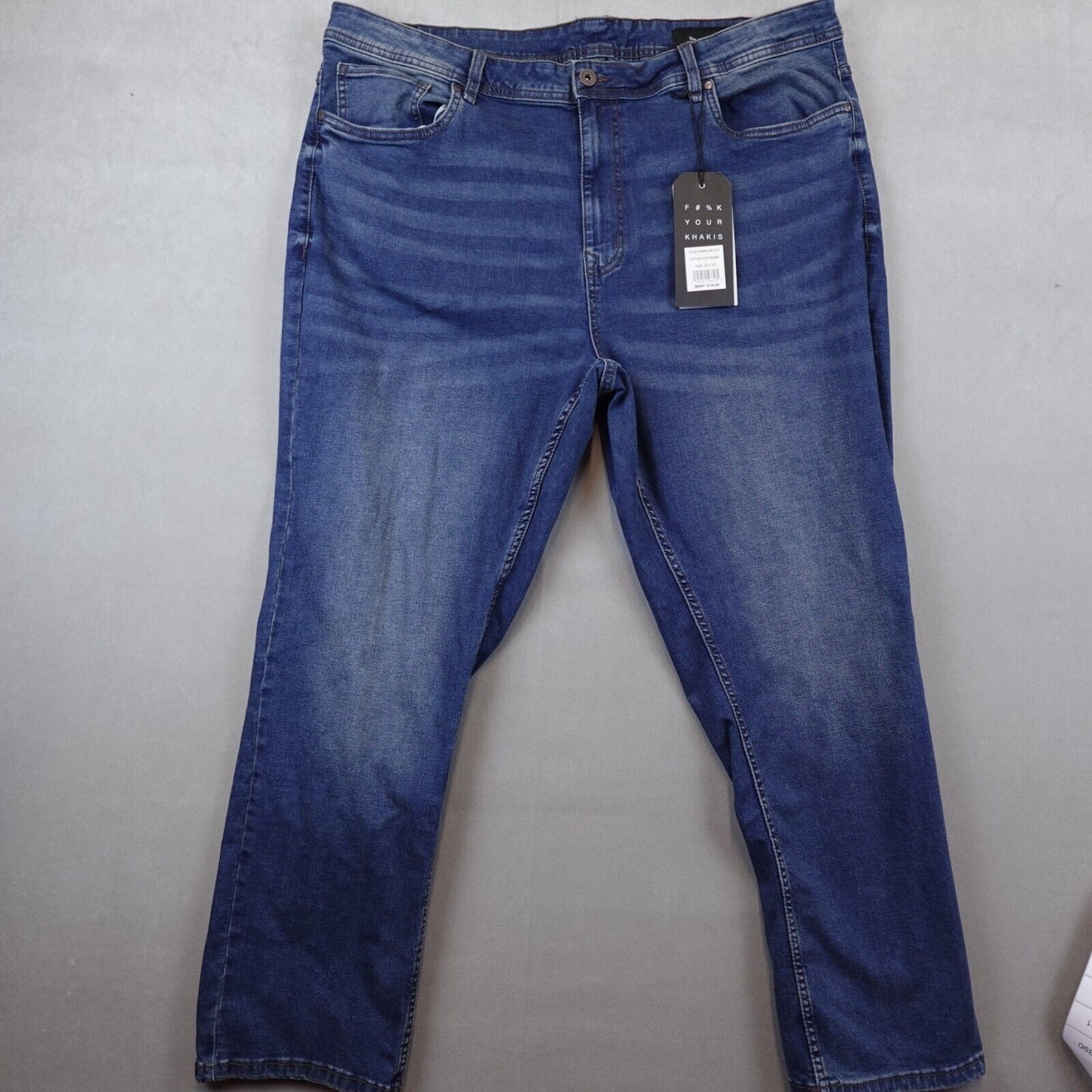 NWT THE PERFECT JEAN Athletic Fit Mens 42x30 Admiral Blue Denim Pants New