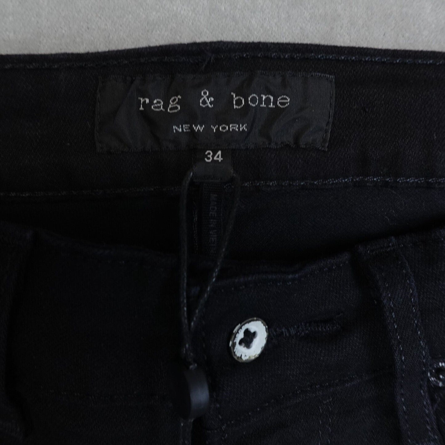 NWT Rag & Bone Shorts Mens Size 28 Denim Stretch Fray Raw Hem 9" Inseam New