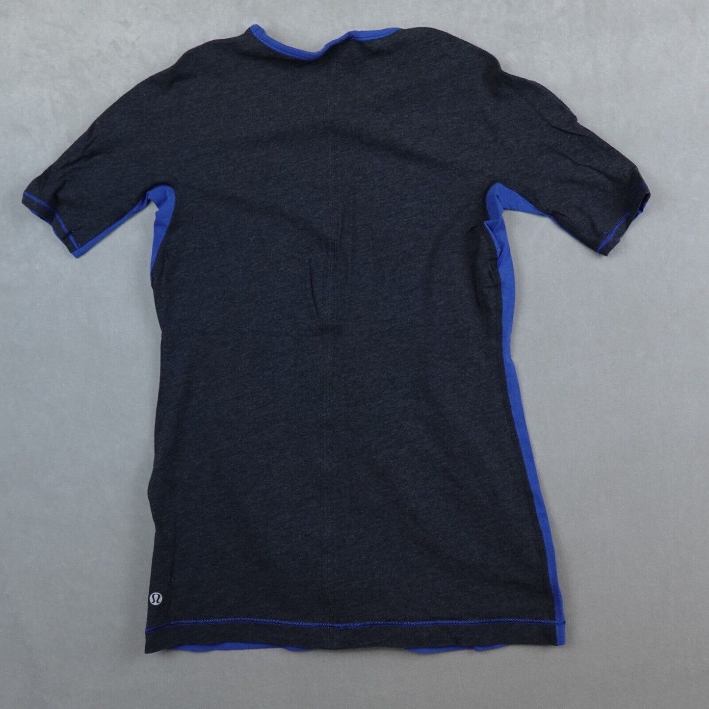 Lululemon Tee Shirt Short Sleeve Womens 0 Blue Pullover Stretch