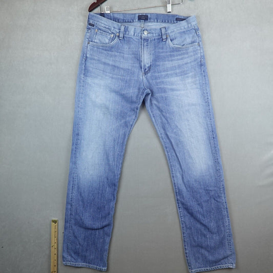 Citizens of Humanity Jeans Mens 36x32 Sid Straight Leg Blue Denim