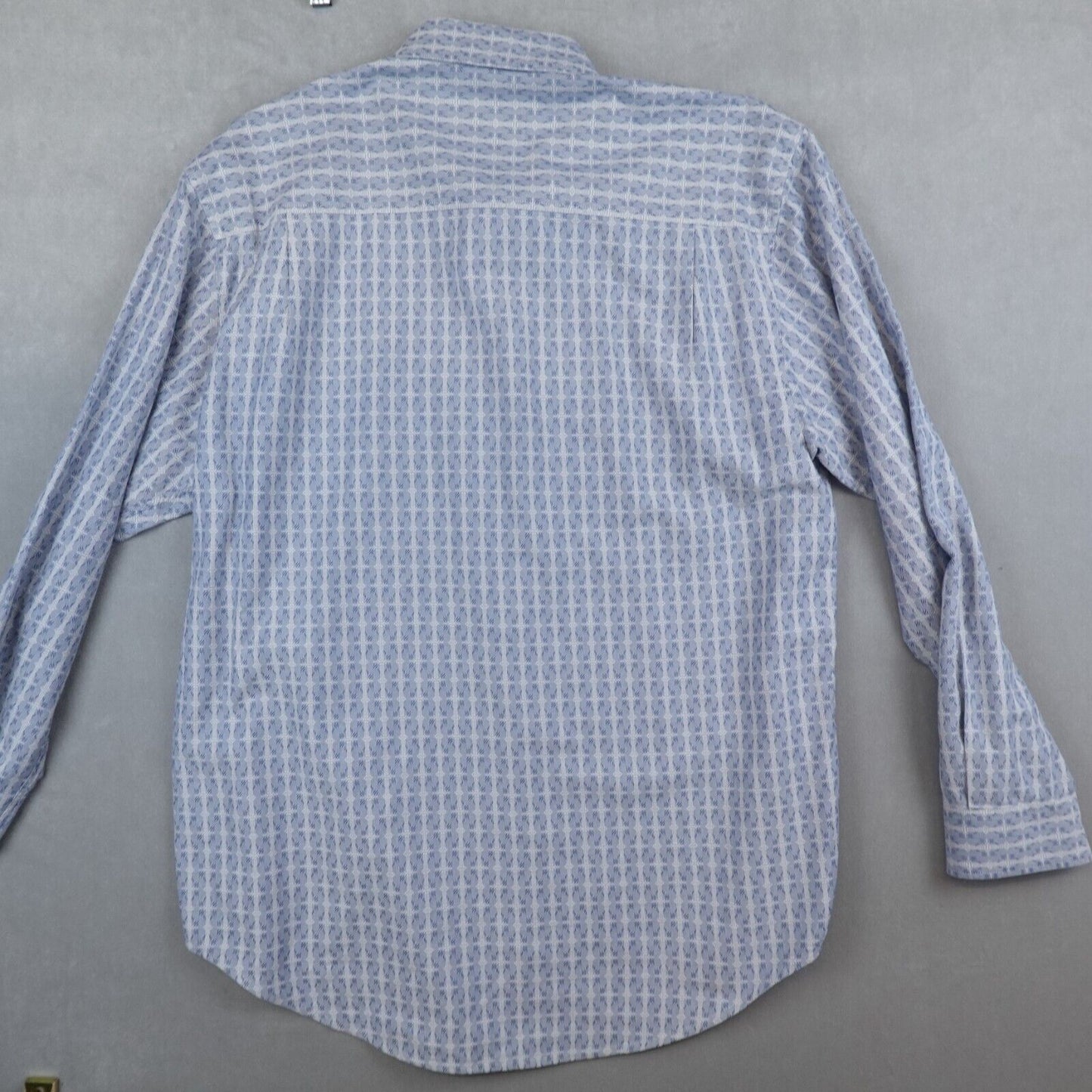 Territory Ahead Shirt Mens Medium Blue Button Up Casual Outdoors Long Sleeves