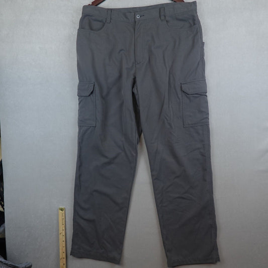 Vintage Patagonia Cargo Pants Mens Size 38x32 Hiking Straight Leg Outdoors Gray