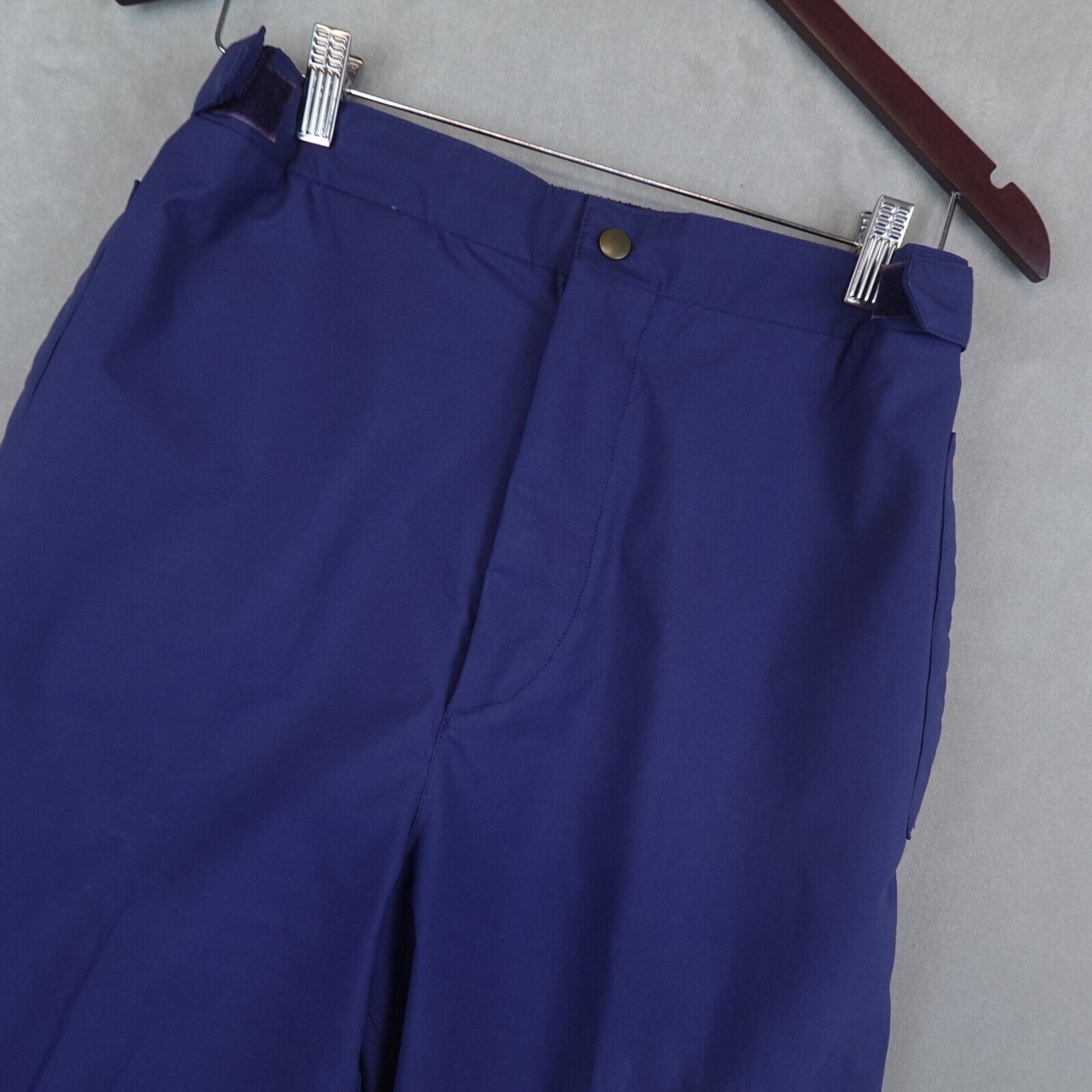 Tourney GORE-TEX Pants Mens Waterproof Windproof Zip Cuff Size Medium Blue VTG