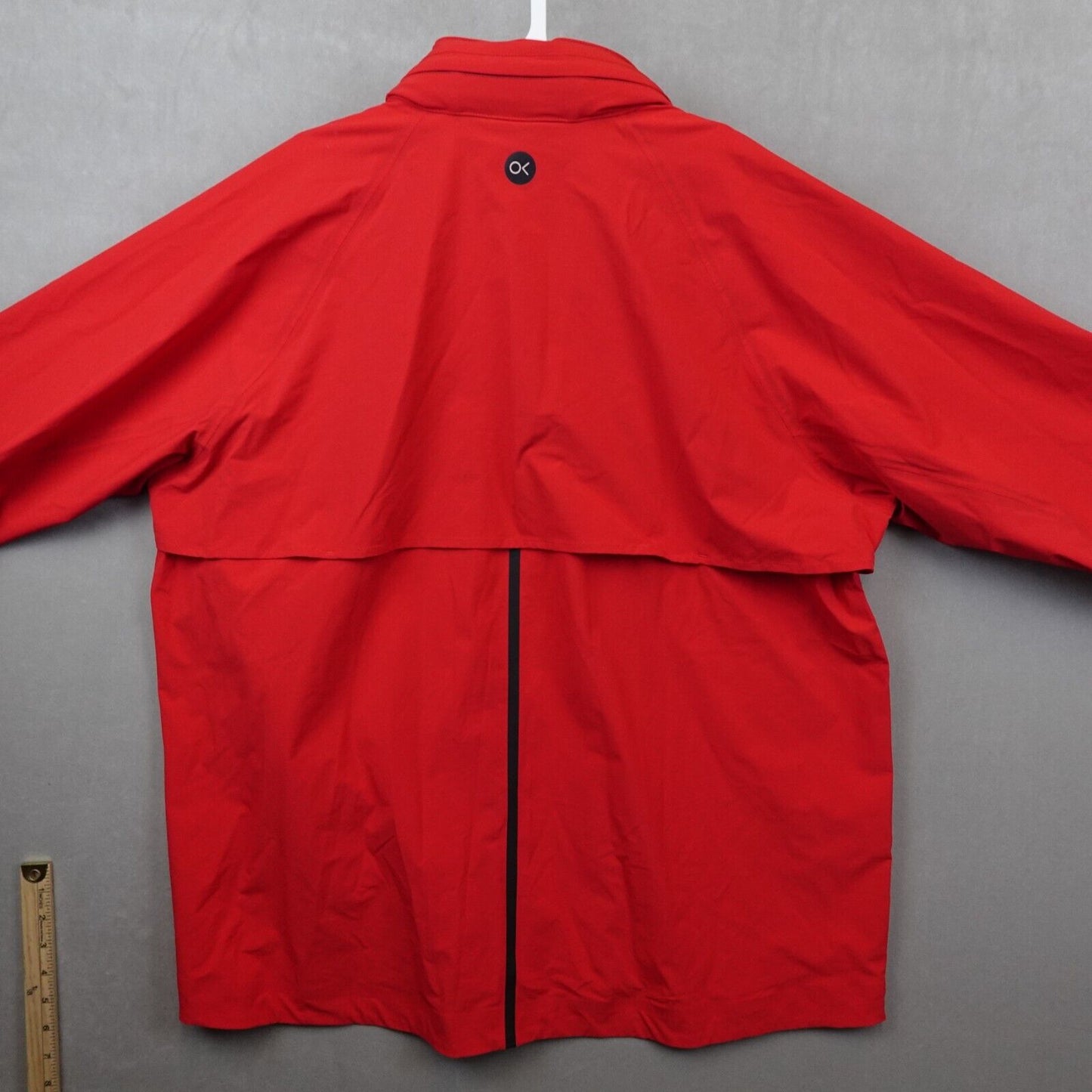 Outerknown Jacket Mens XXL Apex Full Zip Long Sleeve Lightweight Hiking Red Vent